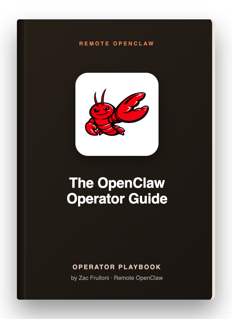 The OpenClaw Operator Guide cover